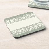 Laspatroon, bloem 5 onderzetter (Linkerzijde)