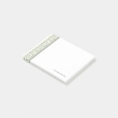 Laspatroon, bloem 5 post-it® notes (Schuin)