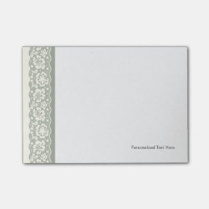 Laspatroon, bloem  5 post-it® notes