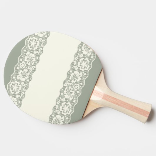 Laspatroon, bloem 5 tafeltennisbatje (Zijkant)