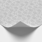 Laspatroon, bloem vintage 1 cadeaupapier (Hoek)