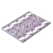 Laspatroon met vlinders notitieboek (Linkerzijde)