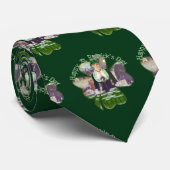 Lass Bartender St. Patrick's Day Stropdas (Opgerold)