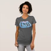 Lass, Scottish, Newcastle Dialect T-shirt (Voorkant volledig)