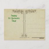 Lass St. Patrick's Day Briefkaart (Achterkant)