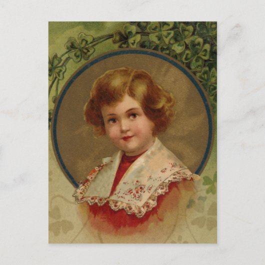 Lass St. Patrick's Day Briefkaart (Voorkant)