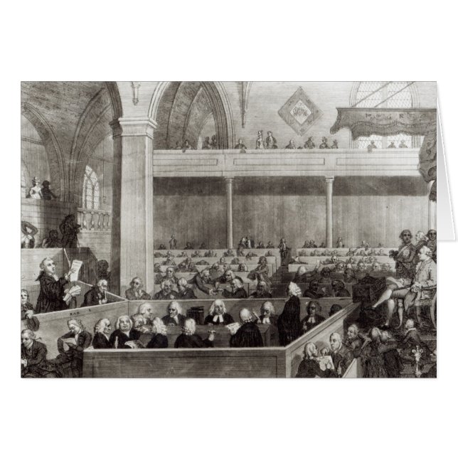 L'Assemblée générale du Kirk d'Écosse (Devant horizontal)