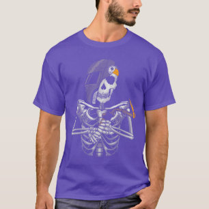 Lassen Booglasser Skelet Schedel Gas Lassen Ho T-shirt