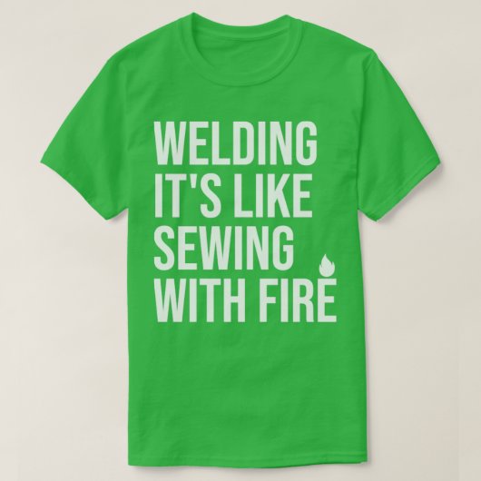 Lassen Citaat lassen en dergelijke artikelen, voor T-shirt (Design voorkant)
