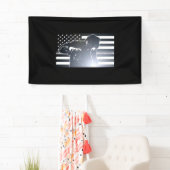 Lassen: De vlag van de dunne metale lijn Spandoek (Insitu)