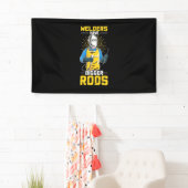 lassen hebben grotere rijen spandoek (Insitu)