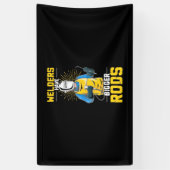 lassen hebben grotere rijen spandoek (Verticaal)