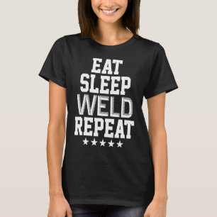 Lassen Herhaal Pipeliner Lassen Pipeline Lasser Ga T-shirt