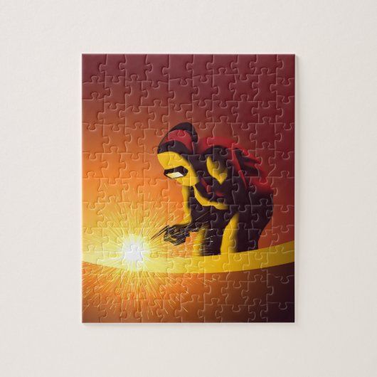 Lassen Legpuzzel (Verticaal)