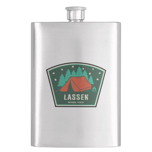 Lassen National Forest Camping Flacon (Voorkant)