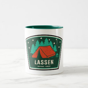 Lassen National Forest Camping Tweekleurige Koffiemok