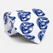 Lassen op het werk, binnencirkel stropdas (Opgerold)