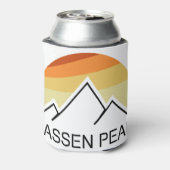 Lassen Peak California Retro Blikjeskoeler (Blikje Achterkant)