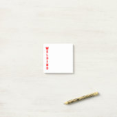 Lassen Post-it® Notes (Op bureau)