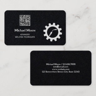 Lassen Premium aangepaste QR-code Visitekaartje