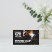 Lassen QR Visitekaartje (Staand voorkant)