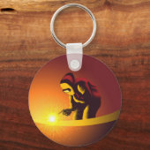 Lassen Sleutelhanger (Voorkant)