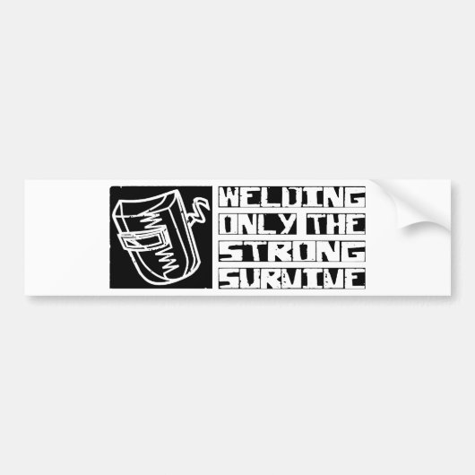Lassen Survive Bumpersticker (Voorkant)