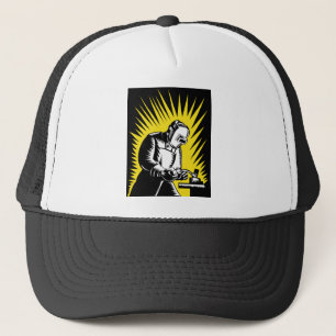 lassen van lasers trucker pet
