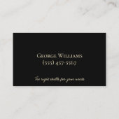 Lassen van metaalfabricage visitekaartje (Achterkant)