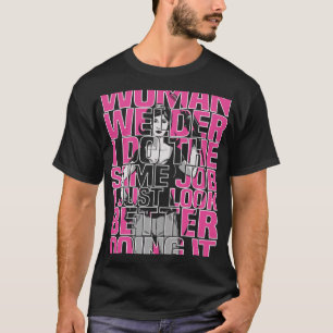 Lassen van metalen Vrouwen voor lassen T-shirt