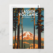 Lassen Volcanic National Park  Briefkaart (Voorkant / Achterkant)