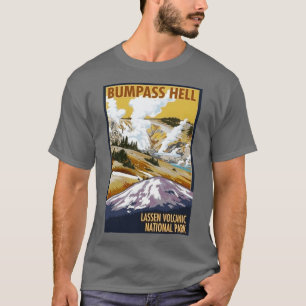 Lassen Volcanic National Park Bumpass Hell Revel T-shirt