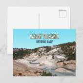 Lassen Volcanic National Park California Briefkaart (Voorkant / Achterkant)