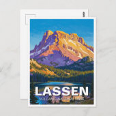 Lassen Volcanic National Park California Briefkaart (Voorkant / Achterkant)