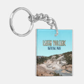 Lassen Volcanic National Park California Sleutelhanger (Voorkant Links)