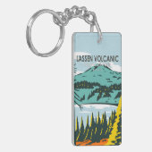 Lassen Volcanic National Park California Sleutelhanger (Voorkant Links)