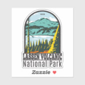 Lassen Volcanic National Park California  Sticker (Vel)