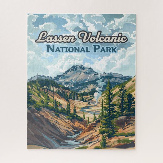 Lassen Volcanic National Park California Volcano Legpuzzel (Verticaal)