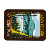 Lassen Volcanic National Park  Magneet (Horizontaal)