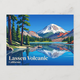 Lassen Volcanic National Park VS Briefkaart