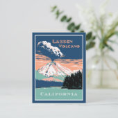 Lassen Volcano California Briefkaart (Staand voorkant)