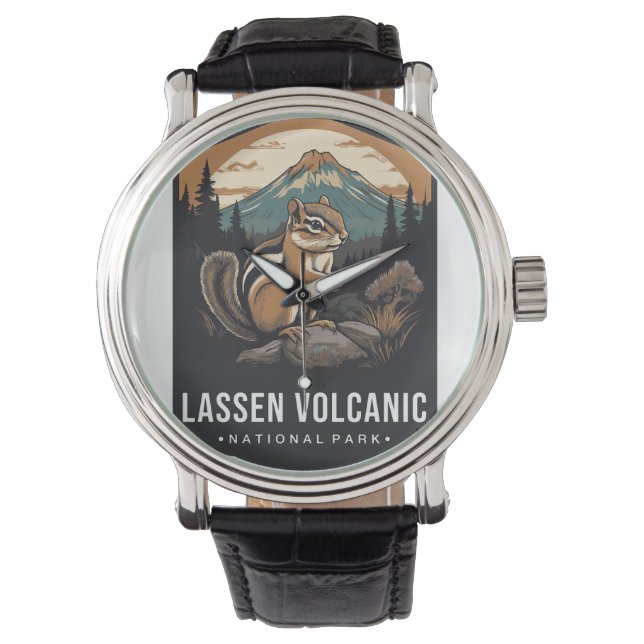 LASSEN VOLCANO NATIONAL PARK HORLOGE (Voorkant)