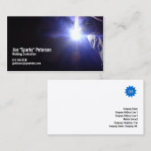 Lassentorch Violet Visitekaartje (Voorkant / Achterkant)