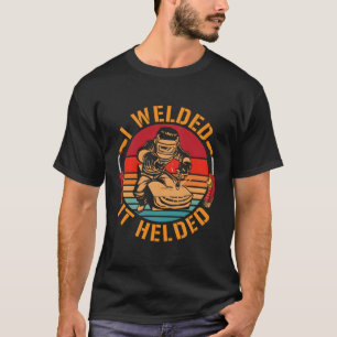 Lasser arbeider Ik las het Gelast T-shirt