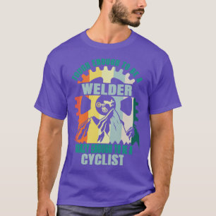 Lasser Biker Ontwerp T-shirt