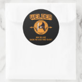 Lasser Definitie Grappige Sticker (Tas)