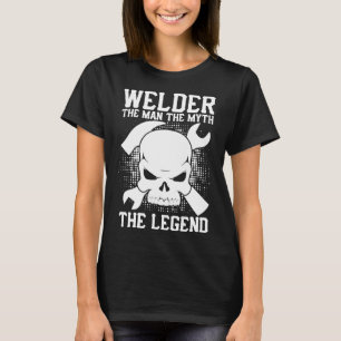 Lasser Fun cadeau Lasser De man De mythe Het been T-shirt