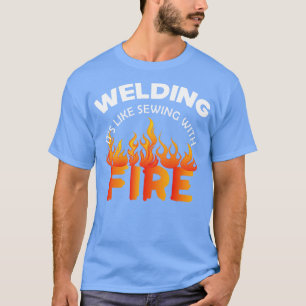 Lasser Lassen zijn zoals met vuur T-shirt