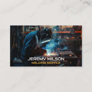 Lasser Metaal Lassen Service Fabricage Staalwerk Visitekaartje