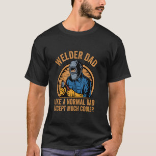Lasser vader als een normale vader behalve veel co t-shirt